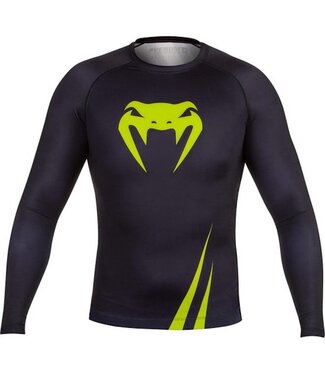 Venum Venum Challenger Rash Guard L/S Black Yellow