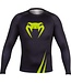 Venum Challenger Rash Guard L/A Schwarz Gelb