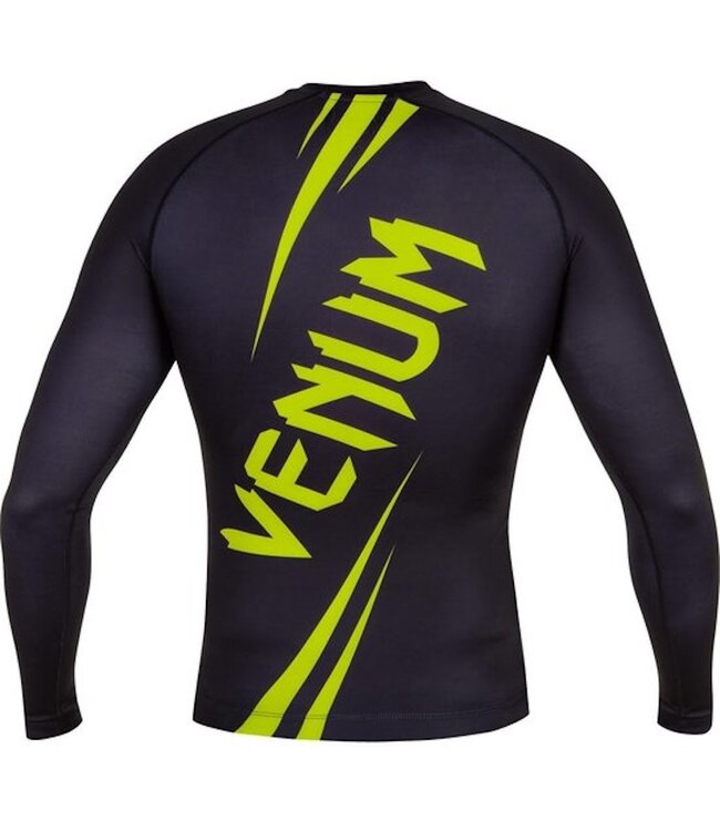 Venum Venum Challenger Rash Guard L/S Zwart Geel