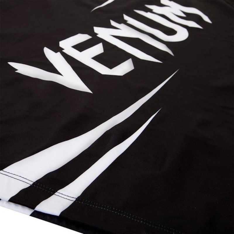 Venum Venum Challenger Rash Guard L/A Schwarz Weiss