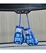 Punch Round Mini Carhanger Boxing Gloves Blue White