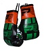 PunchR™  Punch Round Mini Carhanger Boxing Gloves Black Green Orange