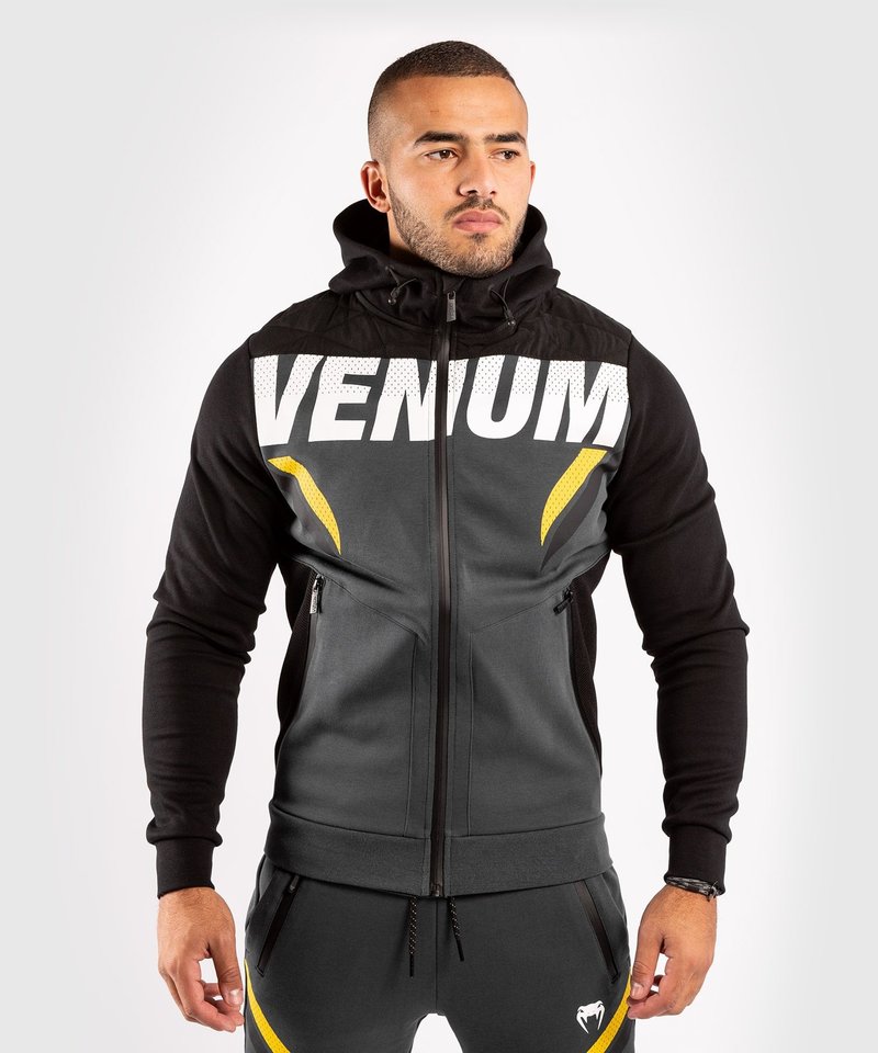 Venum Venum ONE FC Impact Hoody Grey Yellow