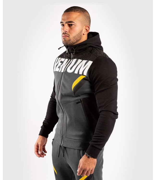 Venum ONE FC Impact Hoody Grau Gelb