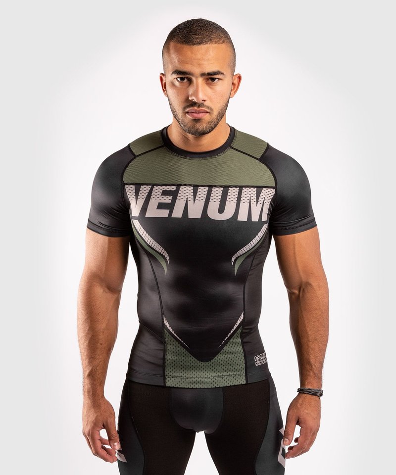 Venum Venum ONE FC Impact Rashguard S/S Zwart Kaki