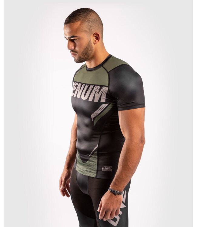 Venum Venum ONE FC Rashguard K/A Schwarz Khaki