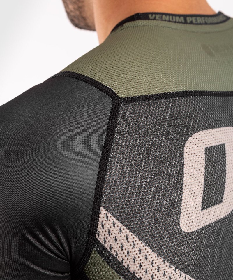 Venum Venum ONE FC Rashguard K/A Schwarz Khaki