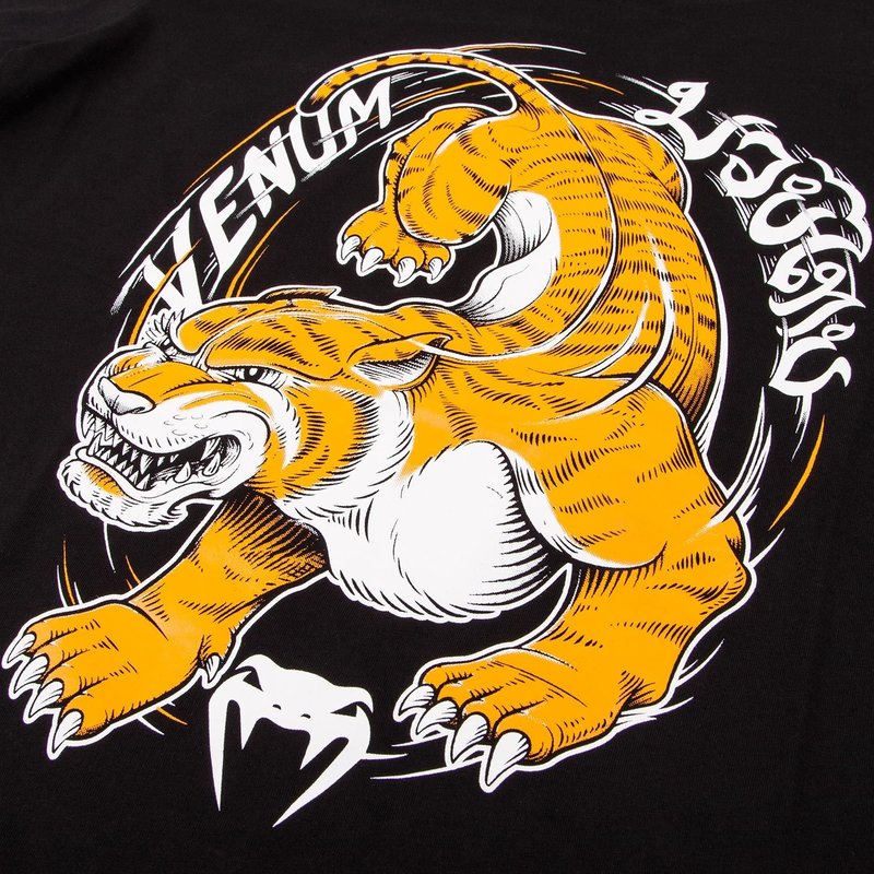 Venum Venum Tiger King Kinder T-Shirt Schwarz