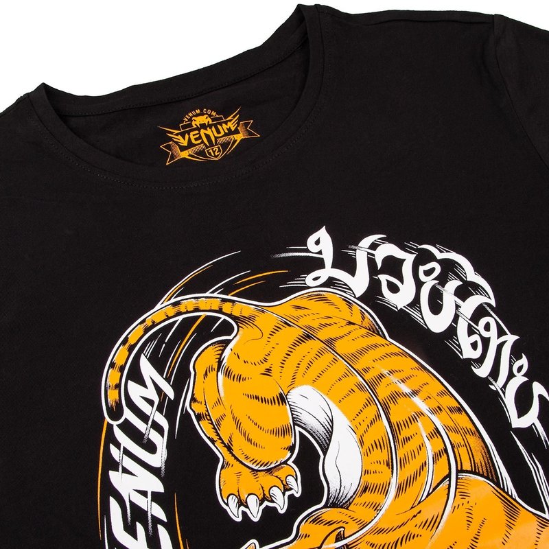 Venum Venum Tiger King Kids T Shirt Black