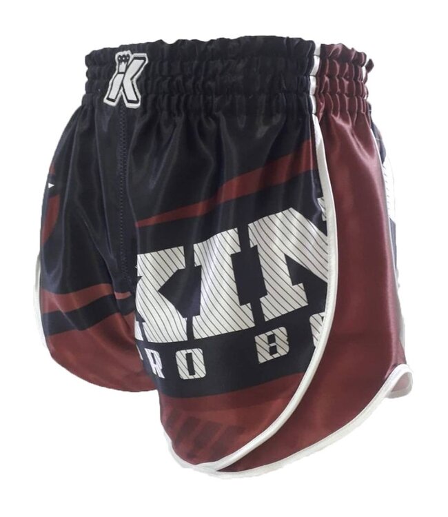 King Stormking 2 Muay Thai Kickboks Broekje Zwart Bruin