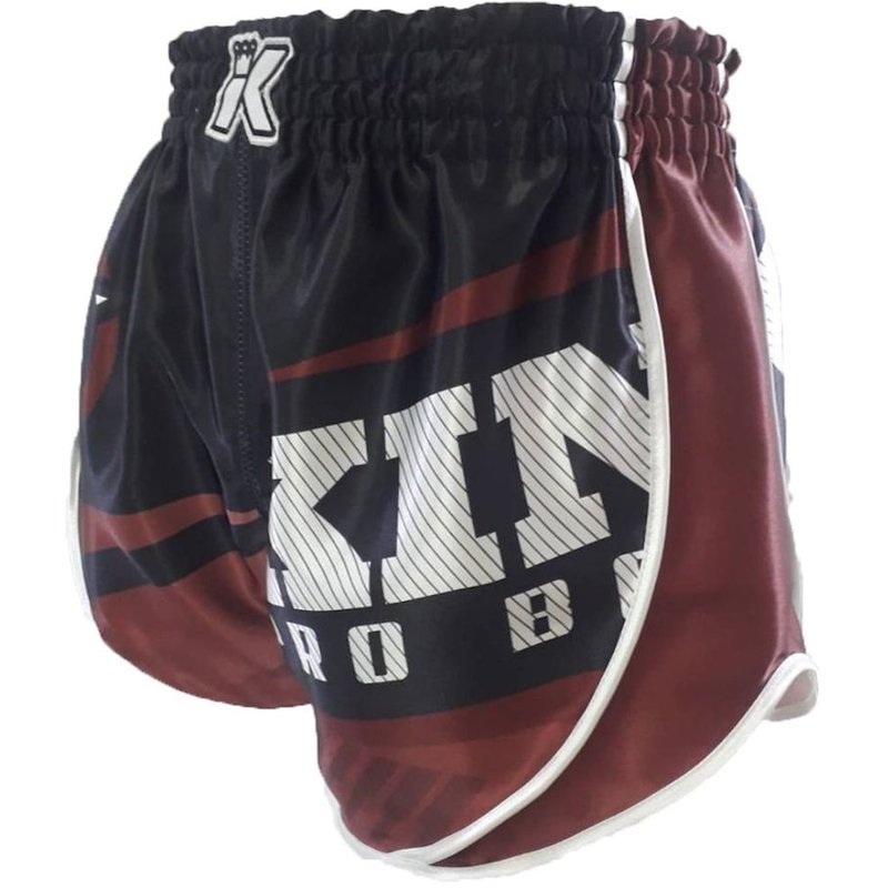 King Pro Boxing King Stormking 2 Muay Thai Kickboxing Shorts Black Brown