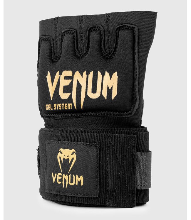 Venum Kontact Gel Glove Wraps Schwarzes Gold