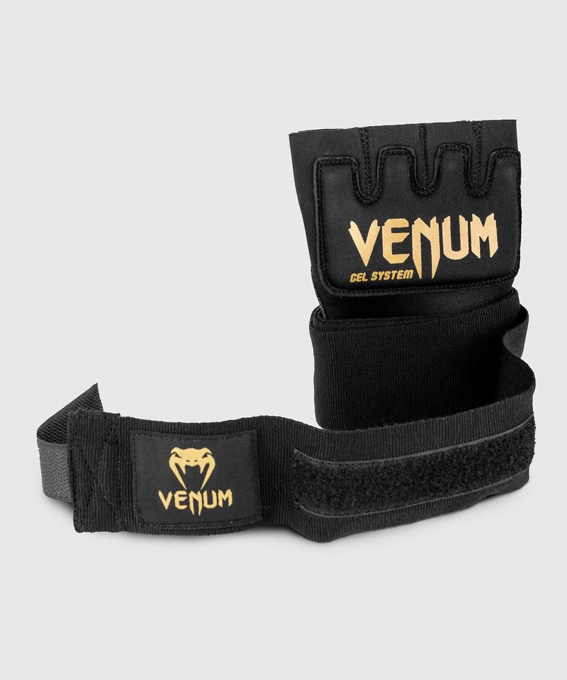 Venum Venum Kontact Gel Glove Wraps Black Gold