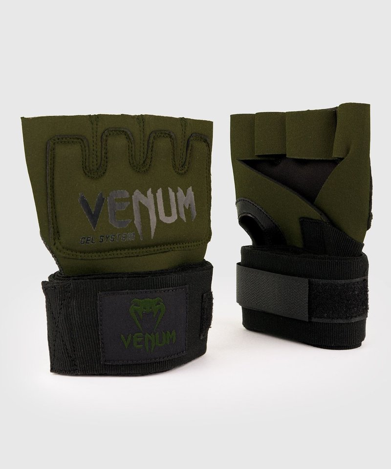Venum Venum Kontact Gel Glove Wraps Khaki Black