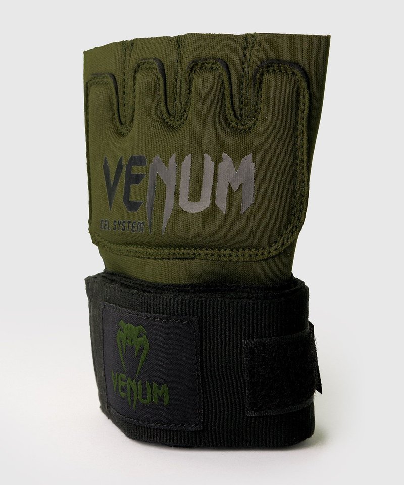 Venum Venum Kontact Gel Glove Wraps Khaki Black