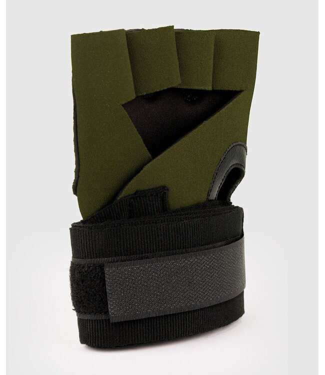 Venum Kontact Gel Glove Wraps Khaki Zwart
