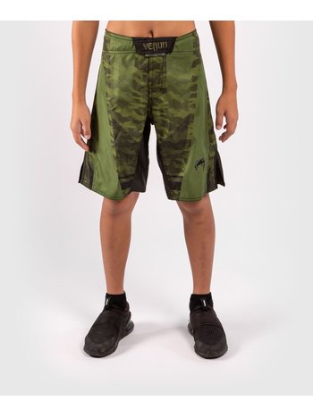 Venum Venum Trooper Kids Fightshorts Forest Camo Zwart