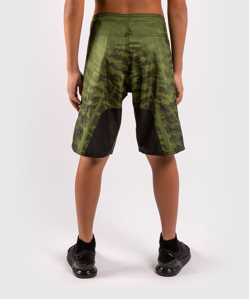 Venum Venum Trooper Kids Fightshorts Forest Camo Black