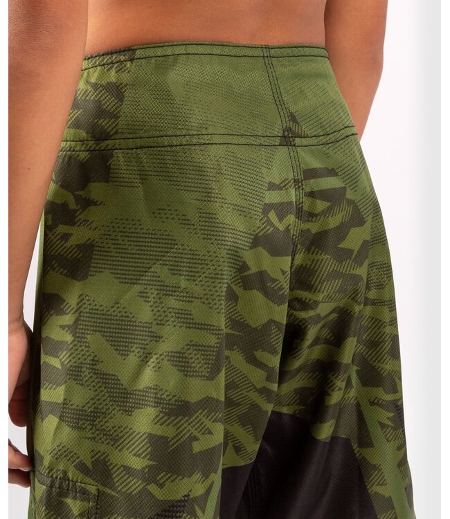 Venum Trooper Kids Fightshorts Forest Camo Zwart