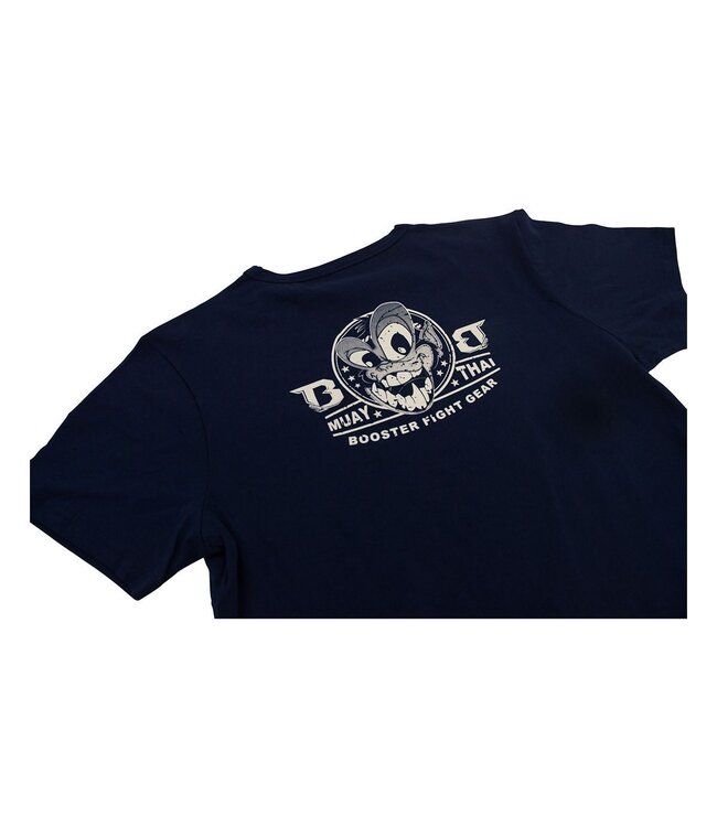 Booster Warrior Monkey T Shirt Navy Blauw