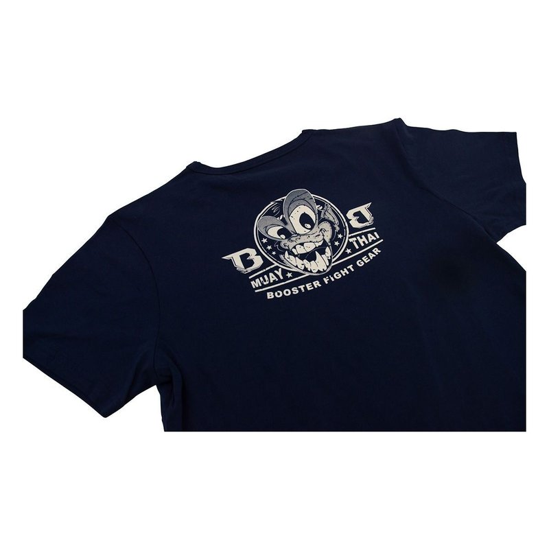 Booster Booster Warrior Monkey T-Shirt Navy Blau