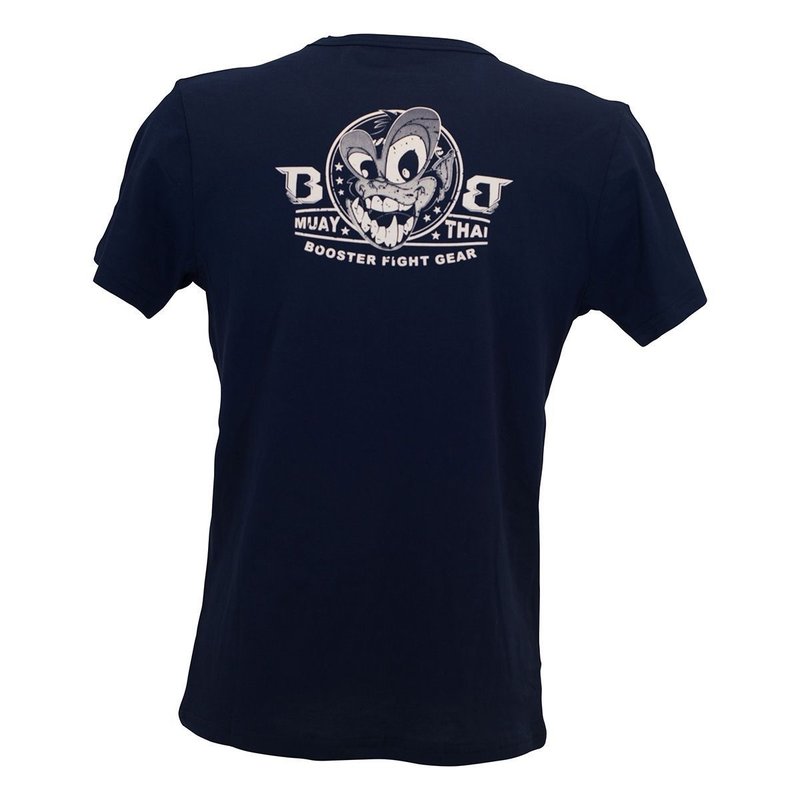 Booster Booster Warrior Monkey T-Shirt Navy Blau