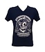 Booster Warrior Monkey T Shirt Navy Blauw