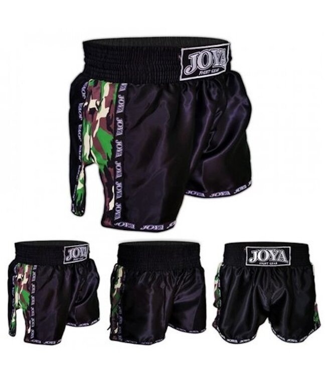 Joya Joya Muay Thai Kickboks Broekjes Camo Groen