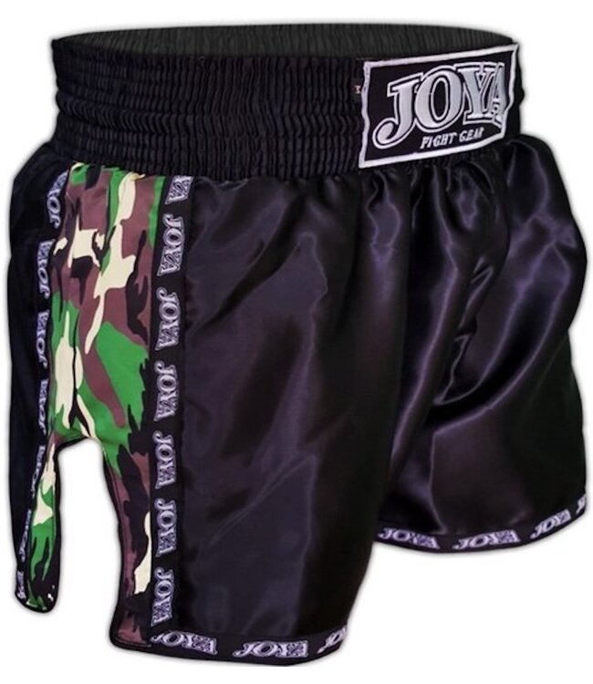 Joya Joya Muay Thai Kickboxing Shorts Camo Green by Joya Fightwear