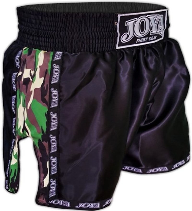Joya Joya Muay Thai Kickboxing Shorts Camo Green by Joya Fightwear