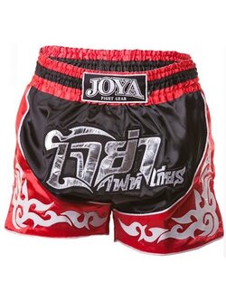 Joya Joya Muay Thai Kickboks Broek 55 Zwart Rood