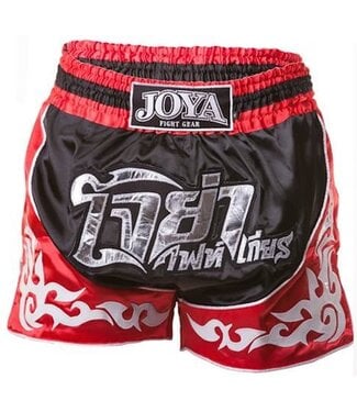 Joya Joya Muay Thai Kickboxing Short 55 Black Red
