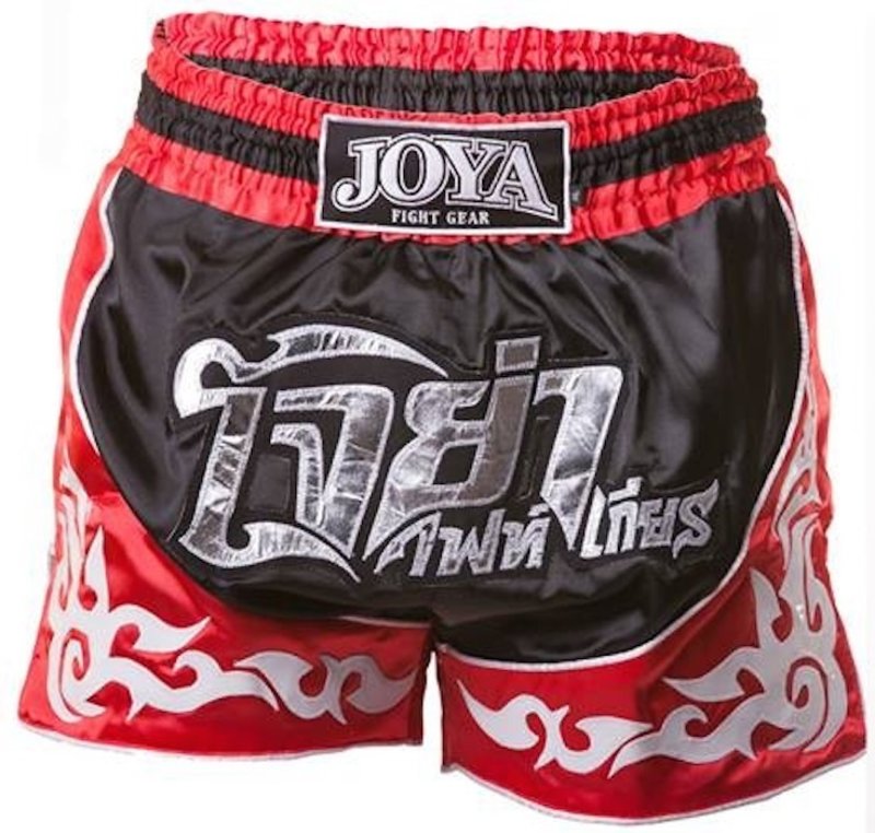 Joya Joya Muay Thai Kickboxing Short 55 Black Red