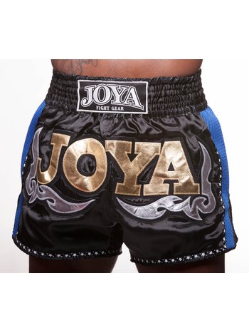 Joya Joya Muay Thai Kickboxing Short 56 Black Blue