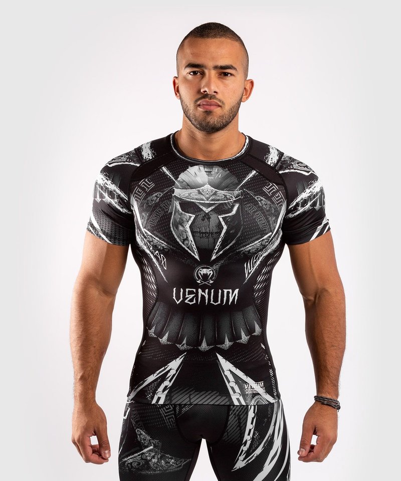 Venum Venum GLDTR 4.0 Rash Guard Black White