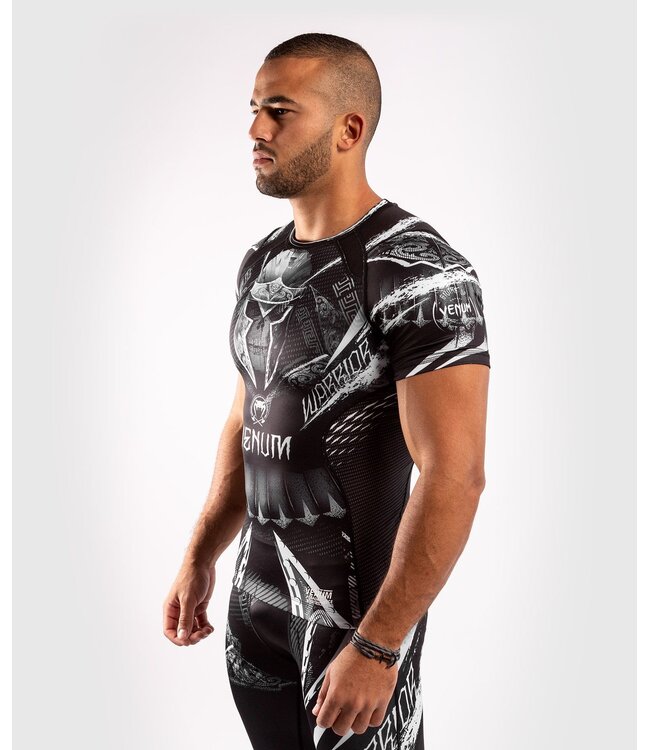 Venum GLDTR 4.0 Rash Guard Black White