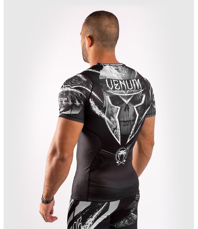 Venum GLDTR 4.0 Rash Guard Schwarz Weiß