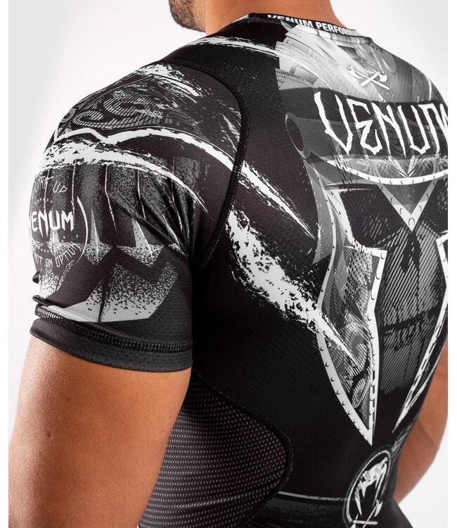 Venum Venum GLDTR 4.0 Rash Guard Zwart Wit