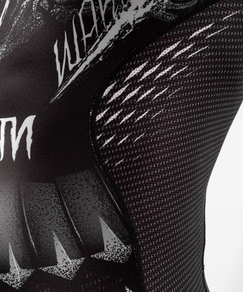 Venum Venum GLDTR 4.0 Rash Guard Black White