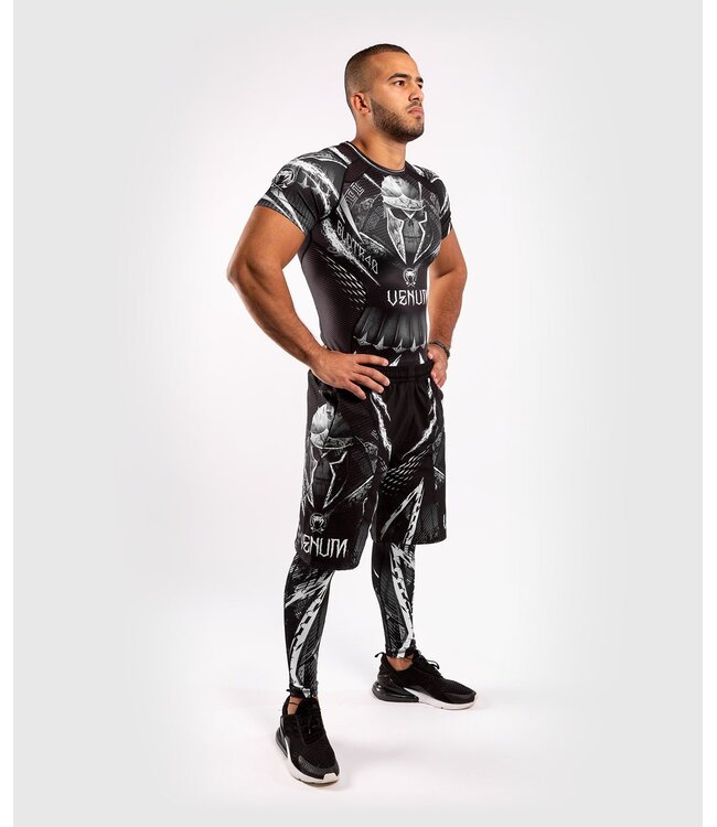 Venum GLDTR 4.0 Rash Guard Zwart Wit