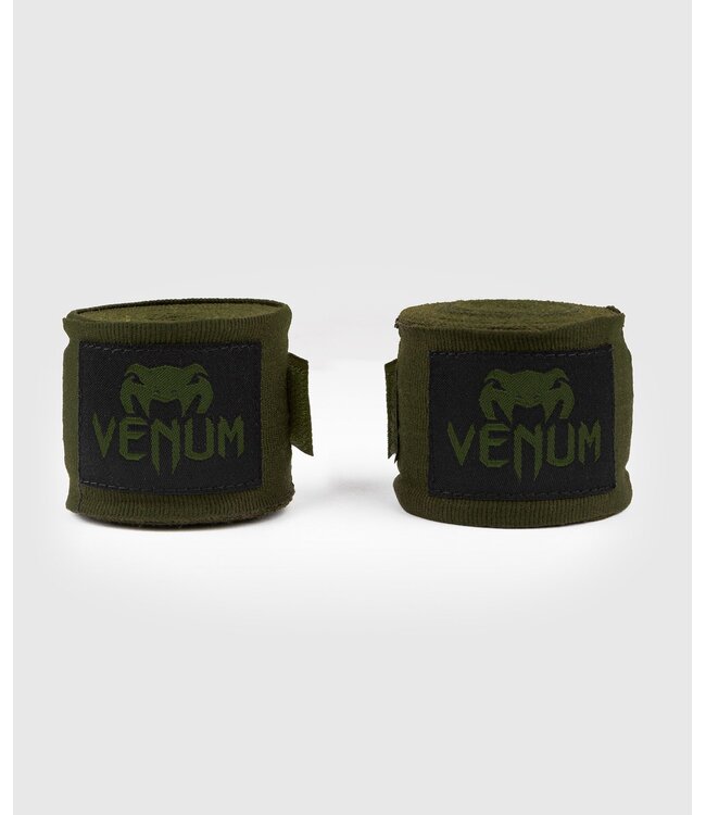 Venum Kontact Boxing Handwraps 4m Khaki Black