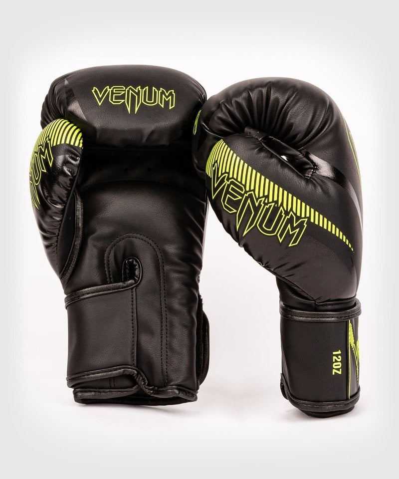 Venum Venum Impact Muay Thai Bokshandschoenen Zwart Neo Geel