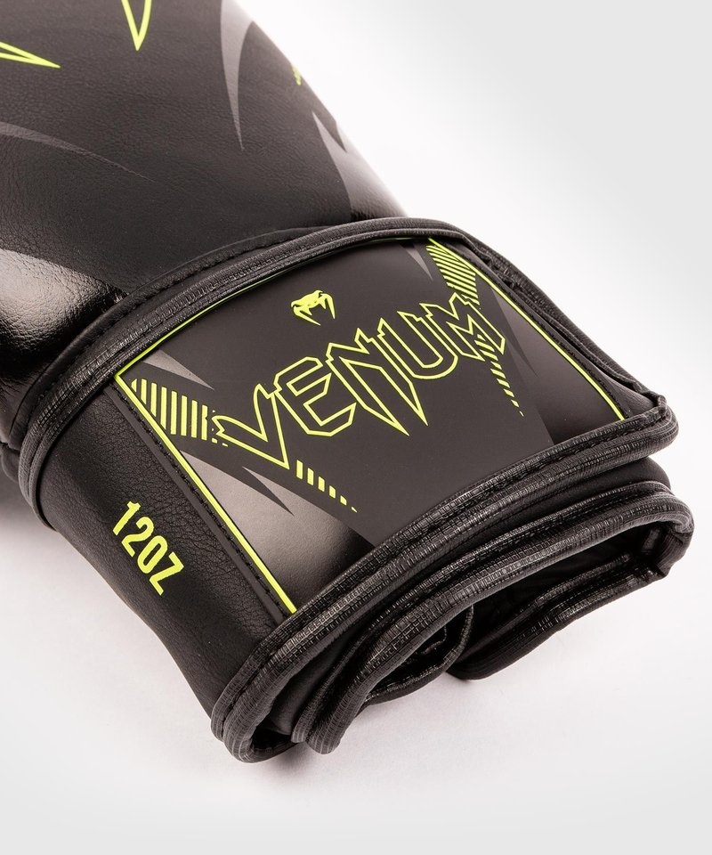 Venum Venum Impact Muay Thai Bokshandschoenen Zwart Neo Geel