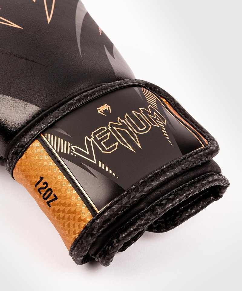 Venum Venum Impact Muay Thai Bokshandschoenen Zwart Brons