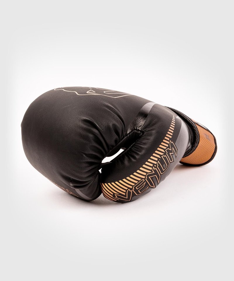 Venum Venum Impact Muay Thai Boxhandschuhe Schwarz Bronze