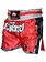 PunchR™  Punch Round™ Kickboxing Short Muay Thai Red