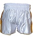 PunchR™  Punch Round™ Muay Thai Shorts Carbon Weiss Gold