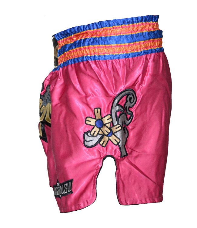 Punch Round™ Muay Thai Shorts Flower MT11