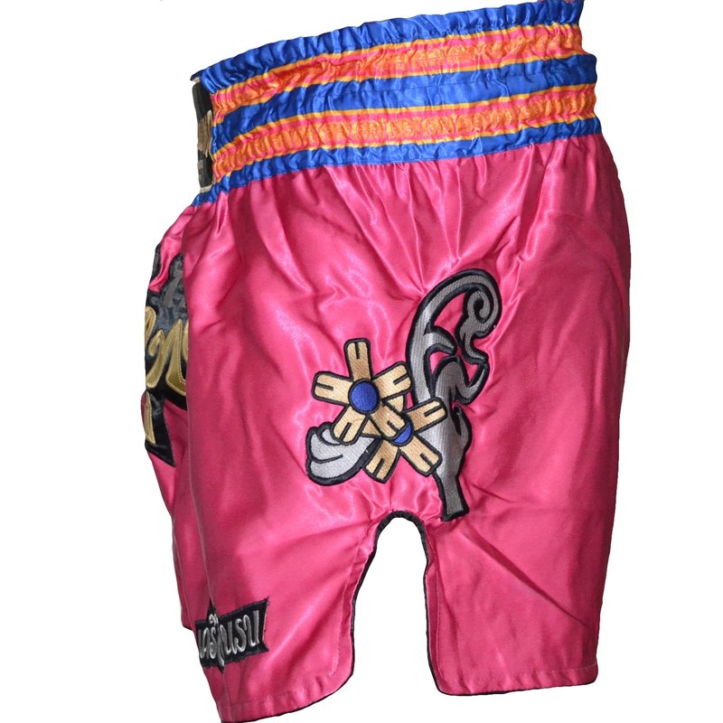 PunchR™  Punch Round™ Kickboxing Höse Flower Muay Thai Rosa MT11