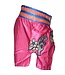 PunchR™  Punch Round™ Thaiboks Broekje Flower Kickboxing Shorts Pink MT11